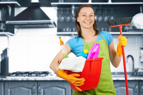 End of tenancy cleaning service from a cleaning company in Brompton