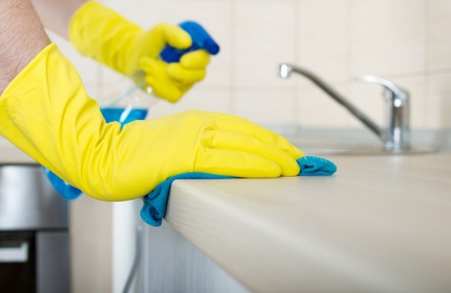 Commercial carpet cleaning service in Brompton for office flooring
